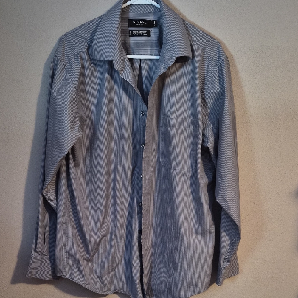 George Gray Pinstripe Shirt
